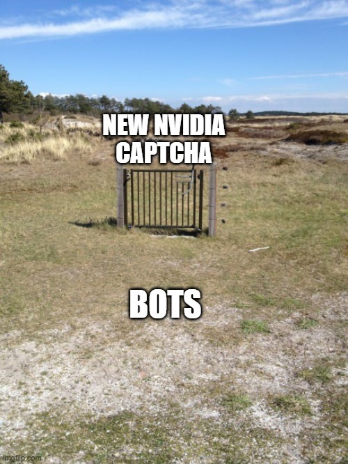 NVIDIA is trying to prevent bots from buying 30 series. - meme