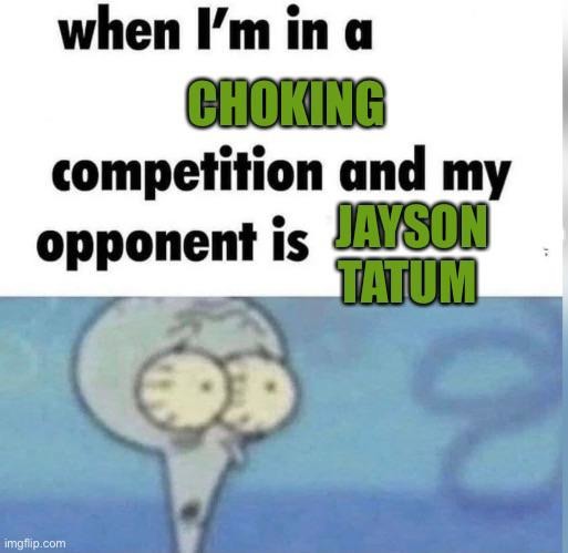 Jayson Tatum - game 6 - meme