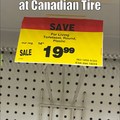 Canadian tire, saving you more