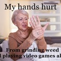 gamer hands