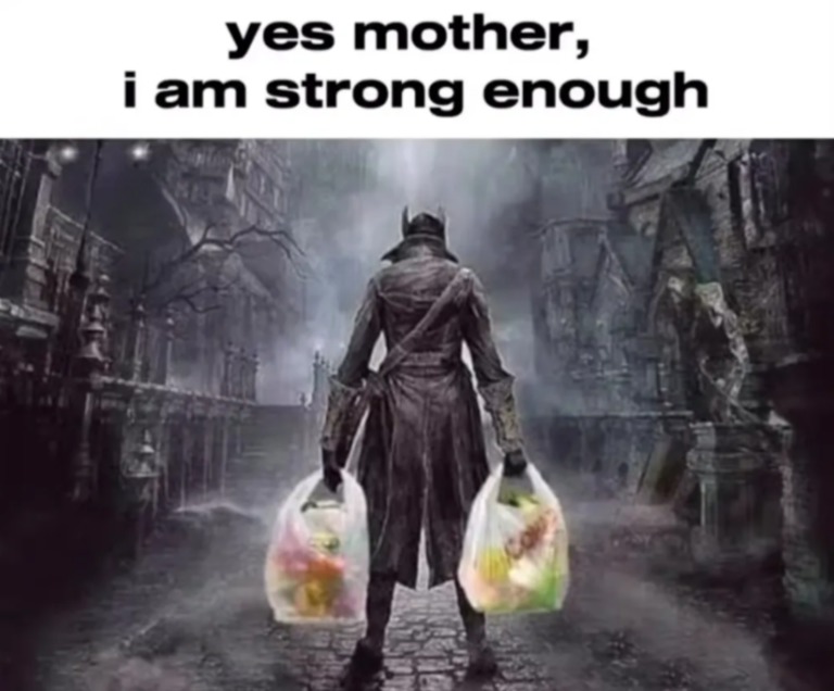 Does everyone's mother do this? - meme