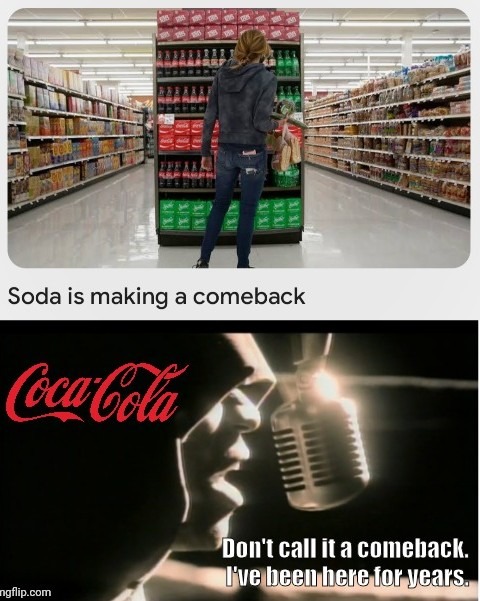 Coke said knock you out. I'm gonna knock you out - meme