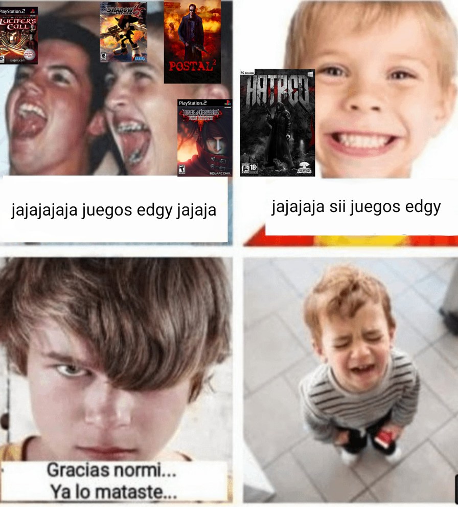 ya arregle el meme, agregando a postal 2.