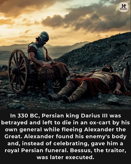 an Alexander the great fun fact - meme