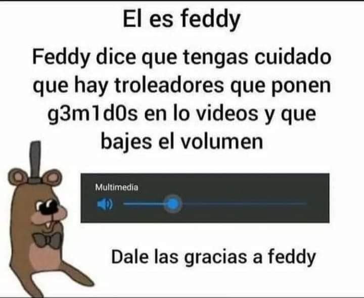 Feddy Meme Subido Por Superhomunculo Memedroid