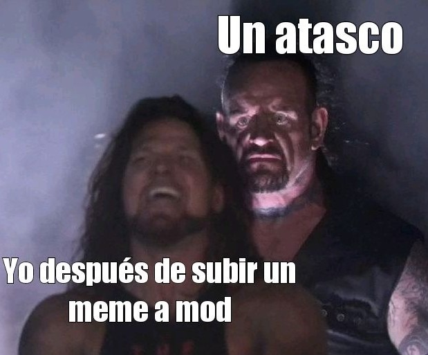 Lo peor es que de seguro esté otro meme se me va a atascar también.