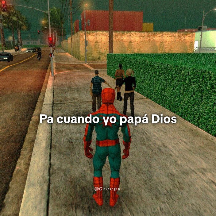 Pa' cuándo voy, Papa Dios? - meme