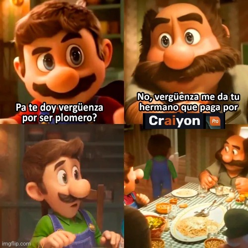 Solo los huevones qué dan cringe lo hacen - meme