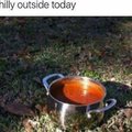 Chilly outside