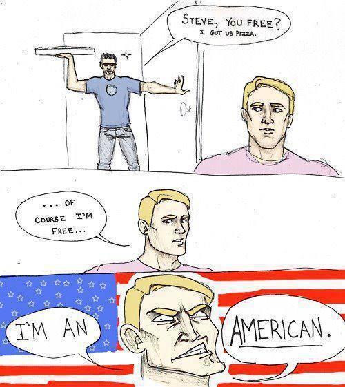 *American intensifies* - meme
