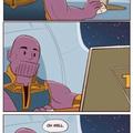 Thanos is here on the internet!
