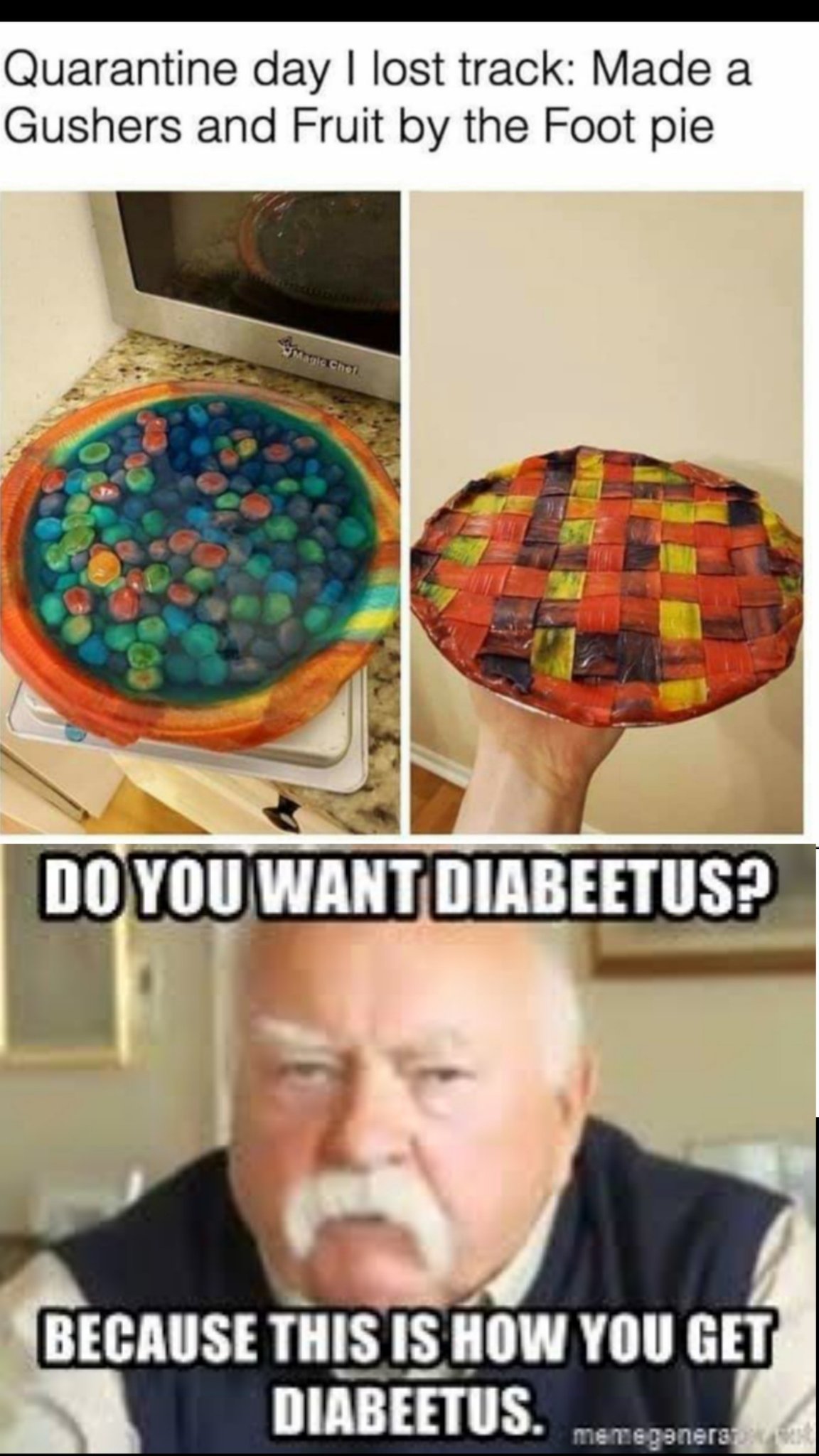 That's a lot of diabeetus - meme