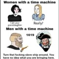 Men with a time machine 1619