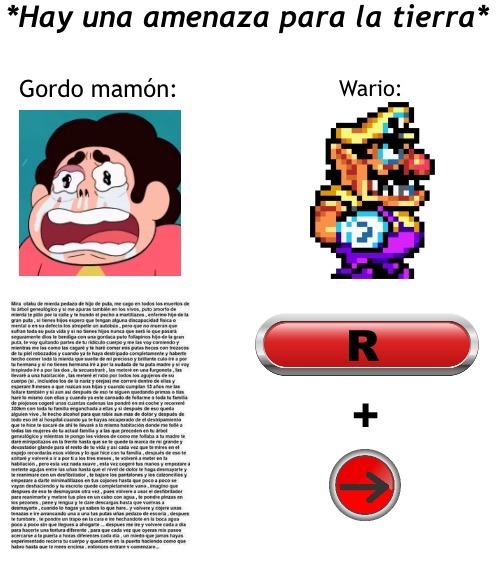 Wario todo un kpo - meme