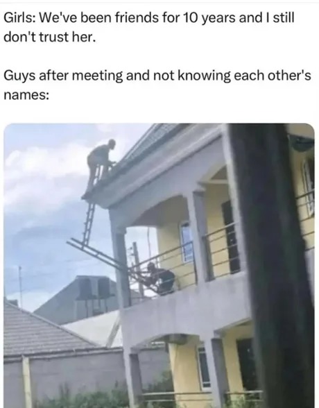 Men trust - meme