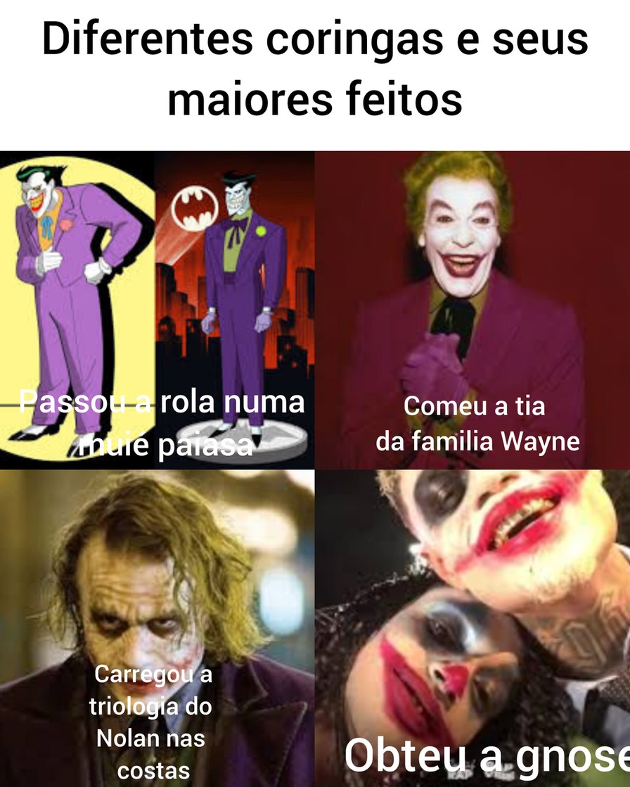 Esse aí da serie dos anos 60 consegue ter um visual menos ridiculo que o Orumerda mesmo com o bigode de mafia - meme