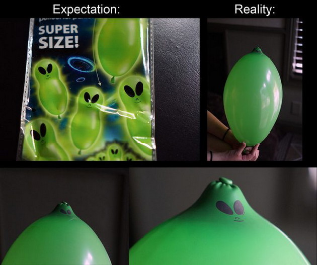 We bought alien balloons - meme