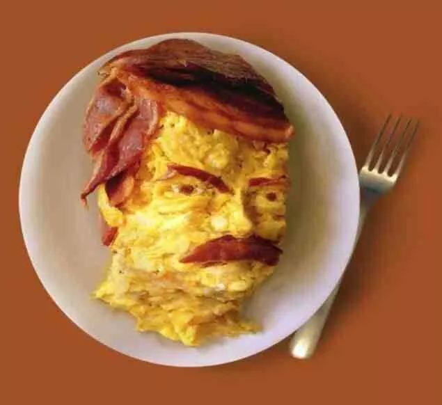 Googled manly breakfast... - meme