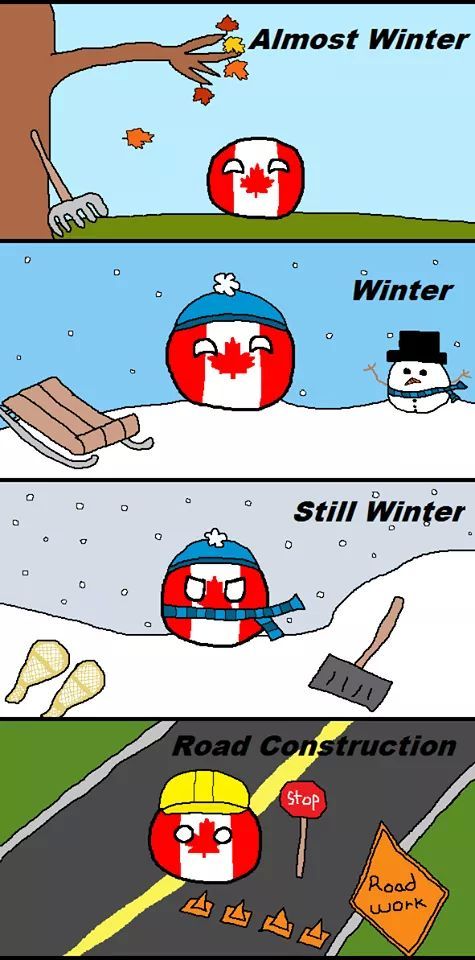 4 Seasons of Canada - meme
