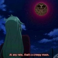 one creepy moon