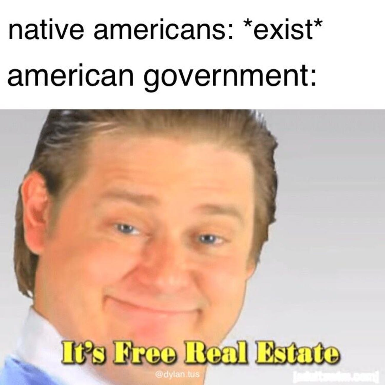 its free real estate - meme