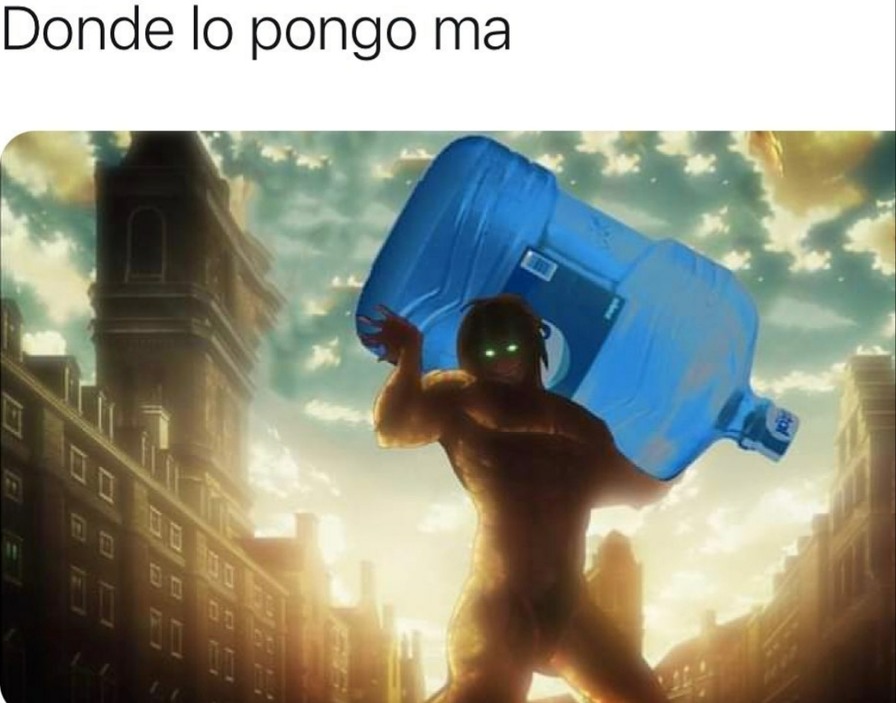 Agua - meme