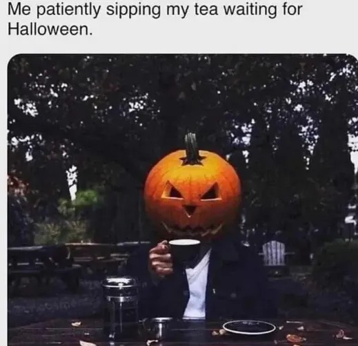 waiting for halloween  2022 meme