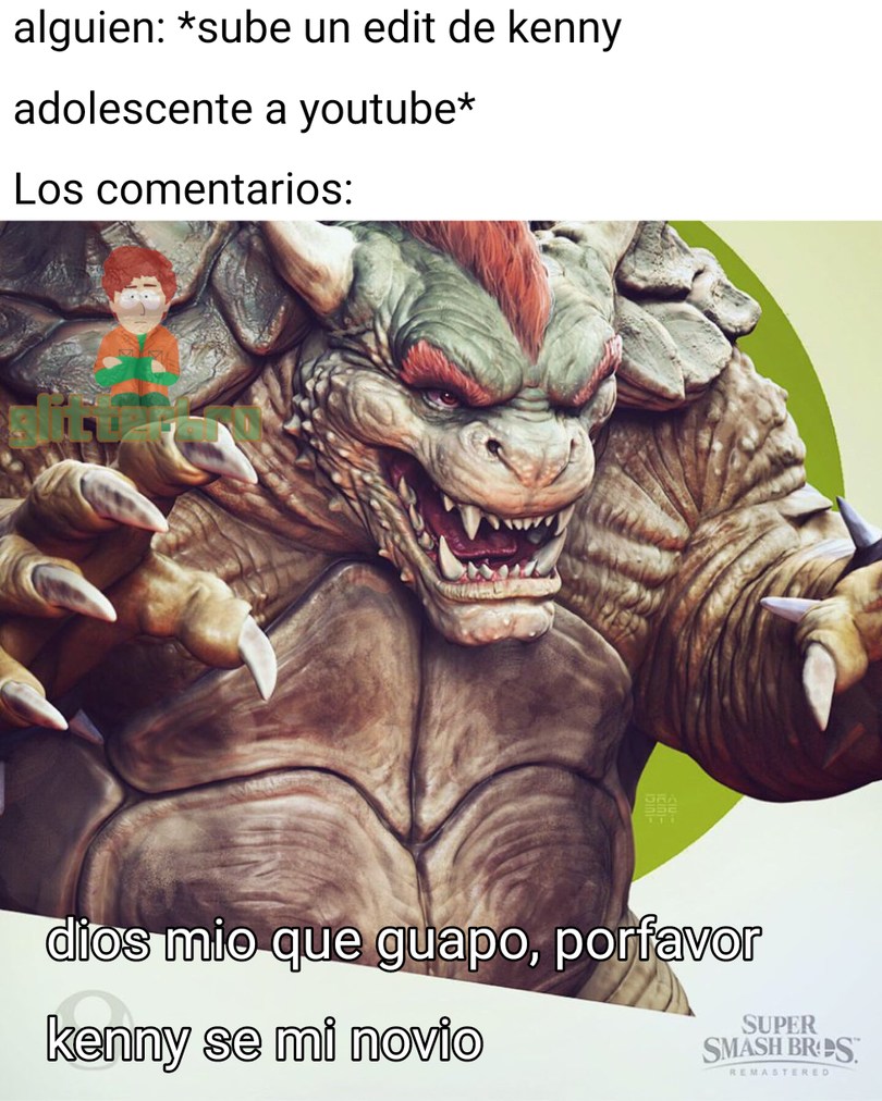 He visto muchos edits así y loa comentarios siempre dicen eso - meme