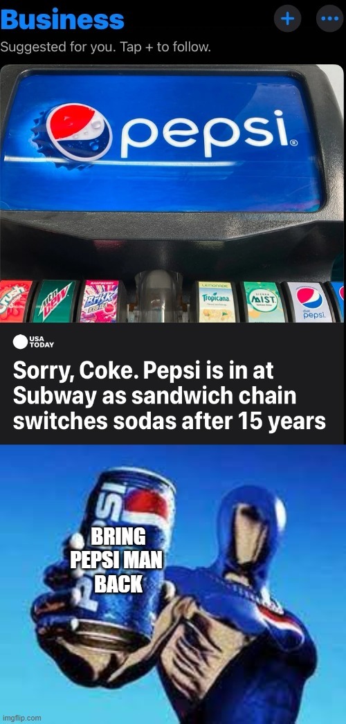 Pepsi meme news