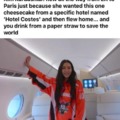 Kim Kardashian flew to Paris because she wanted one cheesecake