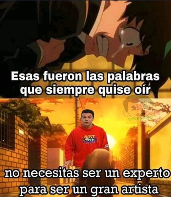 Art attack nostalgia - meme