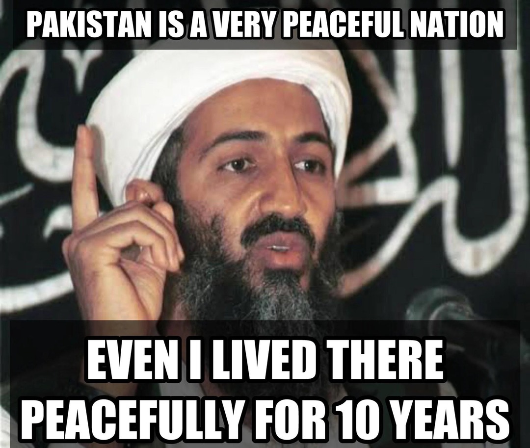 Goats are peaceful - meme