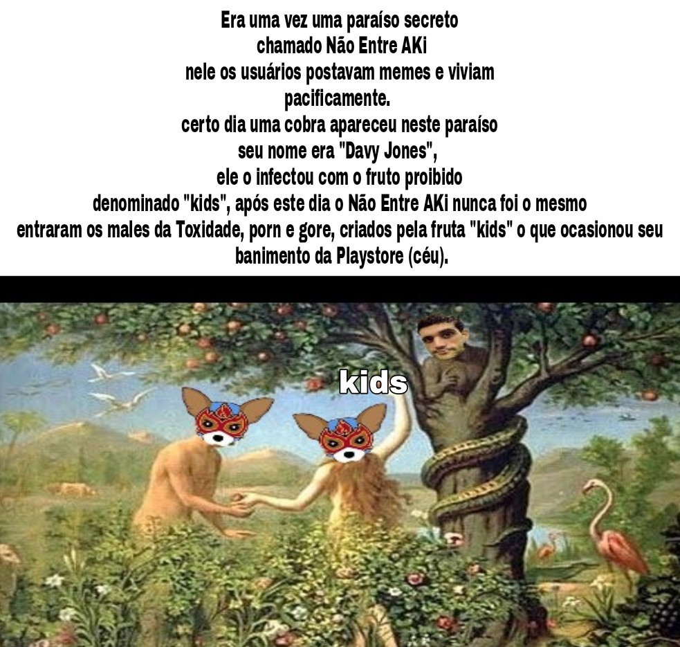 Hoje em história antiga do  neaki vamos ver como ele era antes de Davy Jones A.D.J - meme