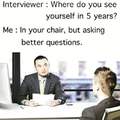 You are hired....