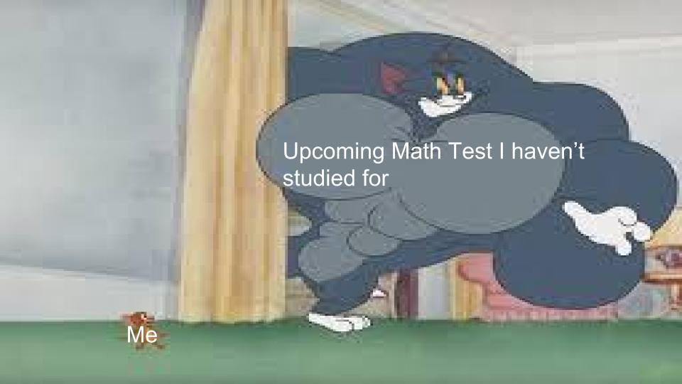 Math Test Meme