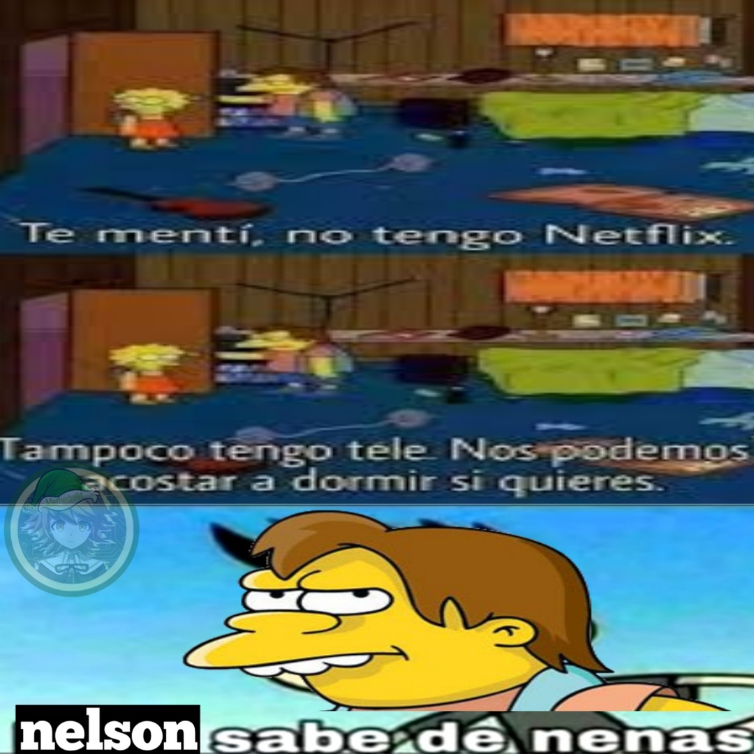 Nelson sabe de nenas - meme