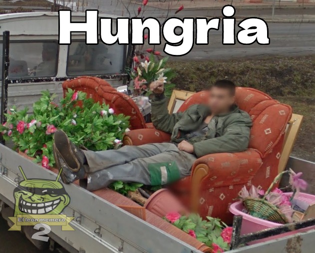 En Abaújszántó, Hungria - meme