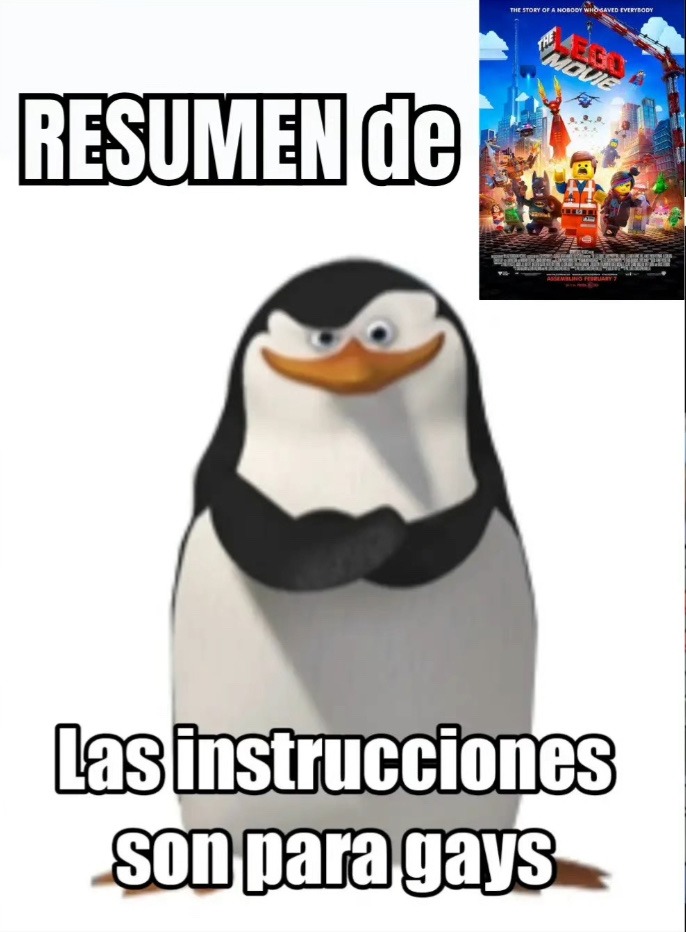 resumen de lego - meme