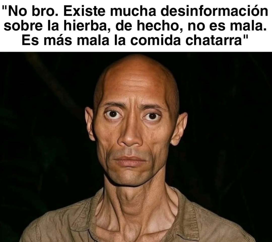 Tu compa el vegano defendiendo el pasto mientras fuma uno - meme