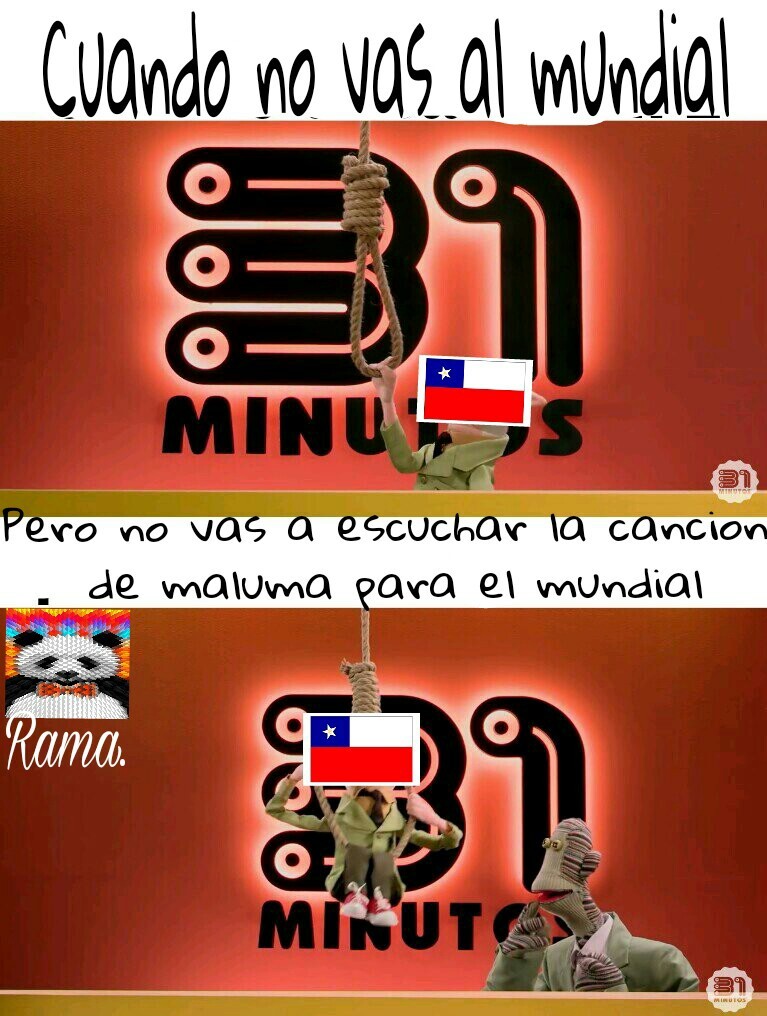 Que orto de los chilenos - meme