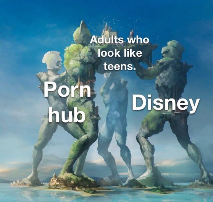 Disney "teens" do not look like teens, change my mind - meme