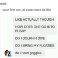 i can confirm you need goggles