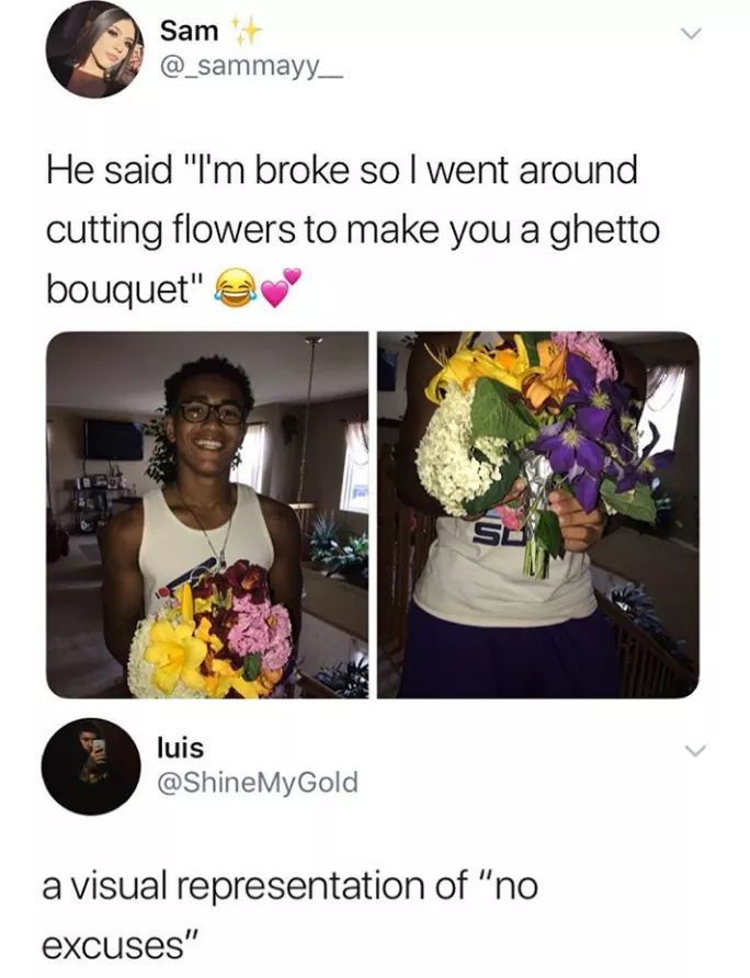 Ghetto bouquet... - meme