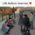 Life before internet