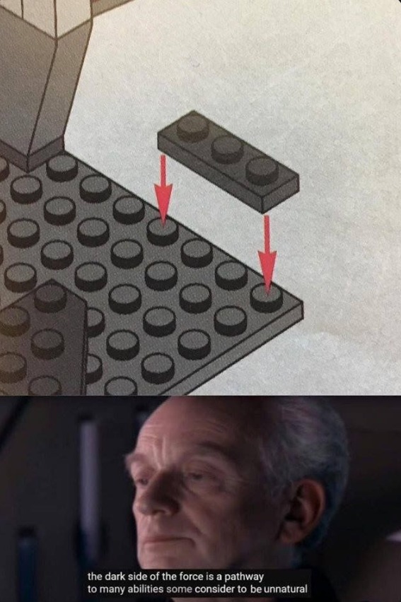i found this in one of my lego sets so i decided to make it into a meme