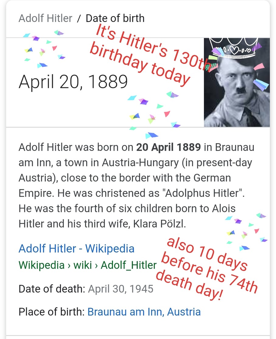 I didn't realize he died 10 days after his Birthday, also how has no one mentioned this before today? - meme