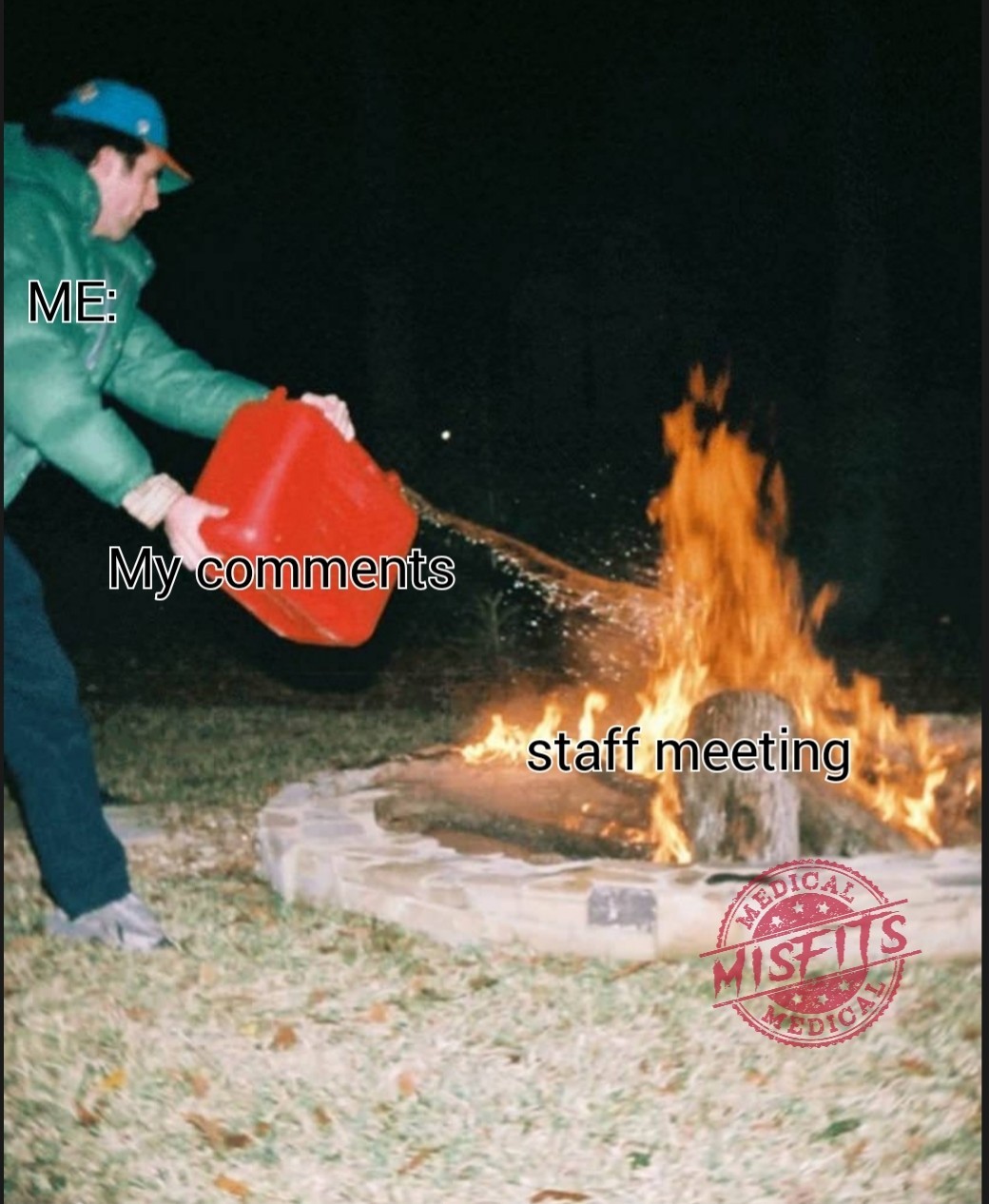 Staff Meeting - meme