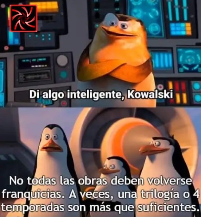 Hay muchas sagas que luego de una cuarta pelicula o temporada ya pierden toda identidad - meme