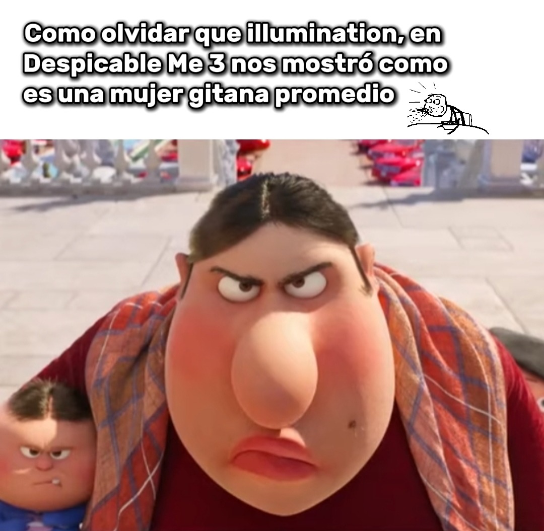 Así es una mujer gitana promedio, me encontró con muchas así XDDD, y algunas no mucho pero si, parecen transexuales :scaredyao: - meme