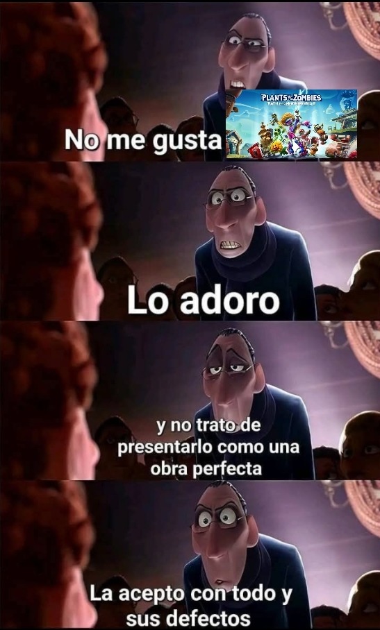 Lo admito y no me avergüenzo de ello - meme